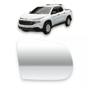 Lente Refil Retrovisor Fiat Toro 2016 a 2021 Lado Direito