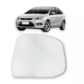 Lente Refil Retrovisor Focus 2009 a 2017 Lado Direito