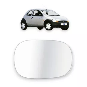 Lente Refil Retrovisor Ford Ká 1997 a 2007 Lado Direito