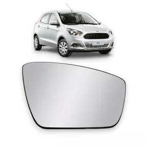 Lente Refil Retrovisor Ford Ká 2015 a 2021 Lado Direito