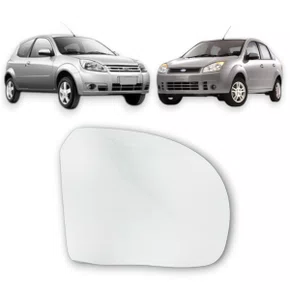 Lente Refil Retrovisor Ford Ká Fiesta 2008 a 2014 Direito