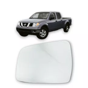 Lente Refil Retrovisor Frontier 2003 a 2007 Lado Esquerdo