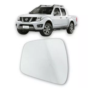 Lente Refil Retrovisor Frontier SEL 2008 a 2013 Esquerdo