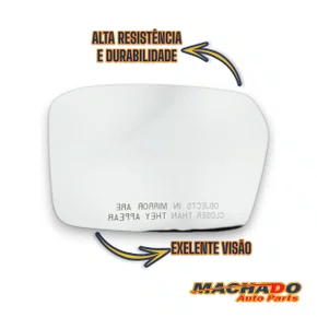 Lente Refil Retrovisor Fusion 2006 a 2012 Lado Esquerdo
