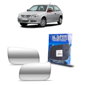 Lente Refil Retrovisor Gol Parati Saveiro G3 G4 2000 a 2014 Golf Esquerdo Motorista BLAWER 