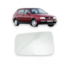 Lente Refil Retrovisor Golf 1992 a 1998 Lado Esquerdo