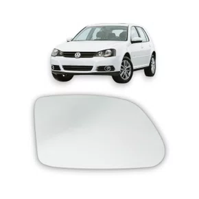 Lente Refil Retrovisor Golf 2007 a 2012 Lado Direito Passageiro BLAWER 
