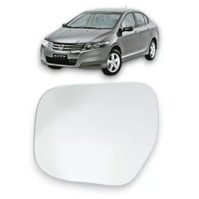 Lente Refil Retrovisor Honda City 2009 a 2014 Lado Esquerdo