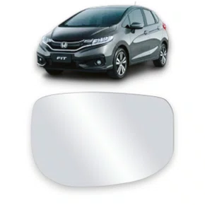 Lente Refil Retrovisor Honda New Fit 2009 Até 2014 Direito