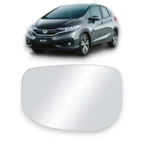 Lente Refil Retrovisor Honda New Fit 2009 Até 2014 Esquerdo