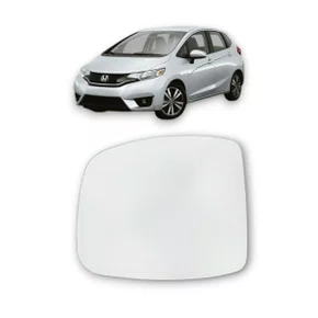 Lente Refil Retrovisor Honda New Fit  City Esquerdo