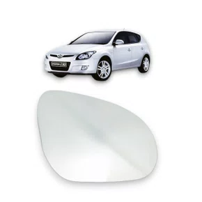 Lente Refil Retrovisor Hyundai I30 2009 a 2012 Lado Direito
