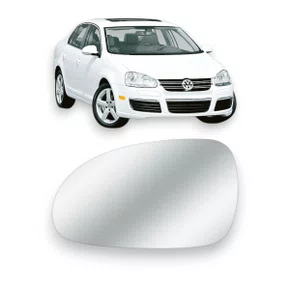Lente Refil Retrovisor Jetta 2007 a 2010 Lado Esquerdo
