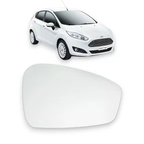 Lente Refil Retrovisor New Fiesta 2011 a 2019 Lado Direito