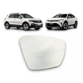 Lente Refil Retrovisor Nivus Polo Apos 2022 T-Cross Lado Direito