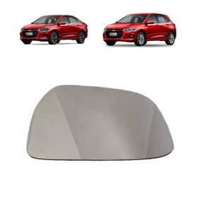 Lente Refil Retrovisor Onix 2020 a 2024 Lado Direito Caroneiro FLABEG