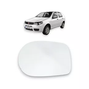 Lente Refil Retrovisor Palio Economy Siena Strada Esquerdo