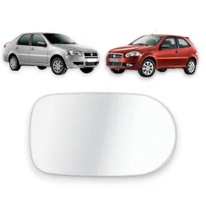 Lente Refil Retrovisor Palio ELX Siena Strada Direito