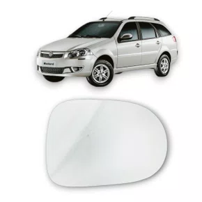 Lente Refil Retrovisor Palio Fire ELX Siena Strada Direito