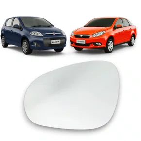 Lente Refil Retrovisor Palio Grand Siena Mobi Esquerdo