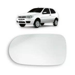 Lente Refil Retrovisor Palio Siena Strada Uno Fire Esquerdo