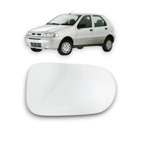 Lente Refil Retrovisor Palio Siena Strada Uno Fire Sem Lado