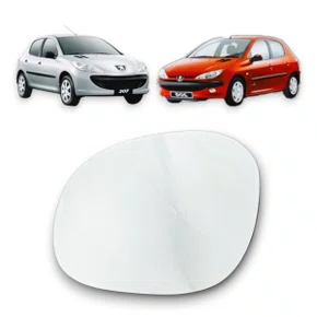 Lente Refil Retrovisor Peugeot 206 207 C3 Esquerdo