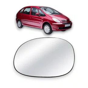 Lente Refil Retrovisor Picasso C3 2003 a 2012 Lado Esquerdo