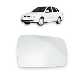 Lente Refil Retrovisor Polo 1997 a 2002 Lado Direito