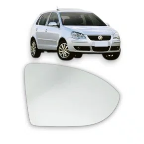 Lente Refil Retrovisor Polo 2012 a 2015 Lado Direito