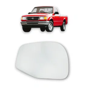 Lente Refil Retrovisor Ranger XLT 1994 a 2006 Grande Direito