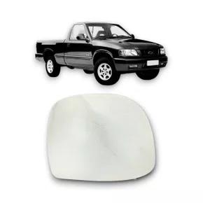 Lente Refil Retrovisor S10 Blazer 1995 a 2011 Direito 