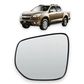 Lente Refil Retrovisor S10 Nova 2012 a 2017 Lado Esquerdo