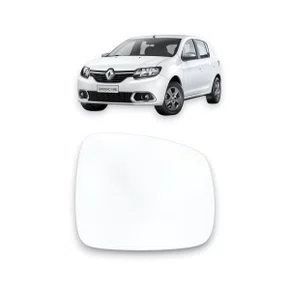 Lente Refil Retrovisor Sandero Logan Duster Direito