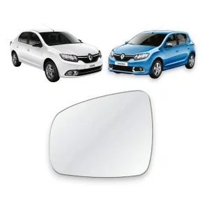 Lente Refil Retrovisor Sandero Logan Duster Esquerdo 