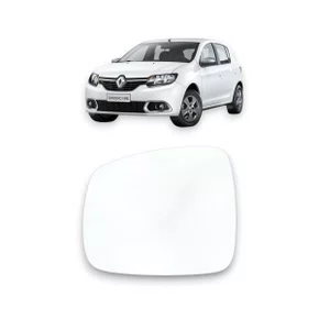 Lente Refil Retrovisor Sandero Logan Duster Esquerdo