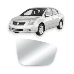 Lente Refil Retrovisor Sentra 2004 a 2009 Lado Direito