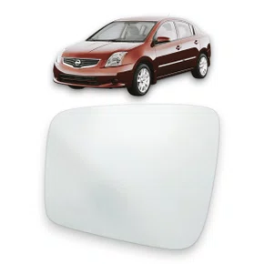 Lente Refil Retrovisor Sentra 2010 a 2013 Lado Esquerdo Motorista BLAWER 