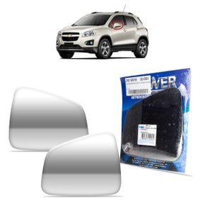 Lente Refil Retrovisor Tracker 2013 a 2016 Lado Esquerdo Motorista BLAWER 