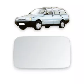 Lente Refil Retrovisor Uno Premio Elba 1984 a 1994 Direito