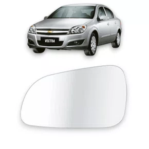Lente Refil Retrovisor Vectra Novo 2006 a 2012 Lado Esquerdo