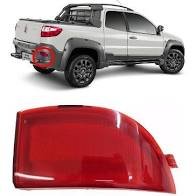 Lente Refletor Parachoque Traseiro Fiat Strada 2014 a 2020 Lado Direito Passageiro 