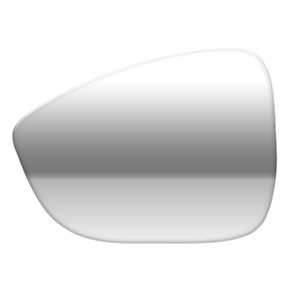 Lente S/ Base Refil Retrovisor Aircross 2011 a 2014 Esquerdo Motorista BLAWER