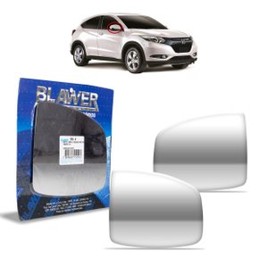 Lente S/ Base Refil Retrovisor Honda WRV 2015 a 2020 Direito Caroneiro BLAWER 