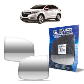 Lente S/ Base Refil Retrovisor Honda WRV 2015 a 2020 Esquerdo Motorista BLAWER 