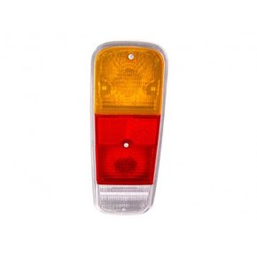 Lente Traseira Da Lanterna Kombi 1973 a 2013 Tricolor Sem Lado