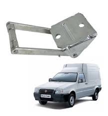 Limitador Com Mola Da Porta Traseira Baú Fiorino Furgao 1985 a 2011 Lado Esquerdo