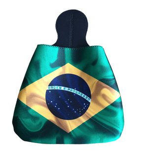 Lixeira Para Carro Em Neoprene Brasil P2