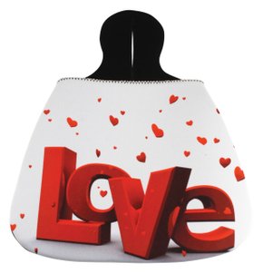 Lixeira Para Carro Em Neoprene Love