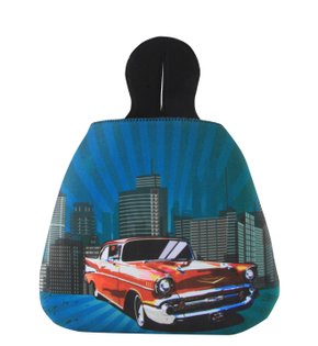 LIXEIRA PARA CARRO EM NEOPRENE RED CAR P2